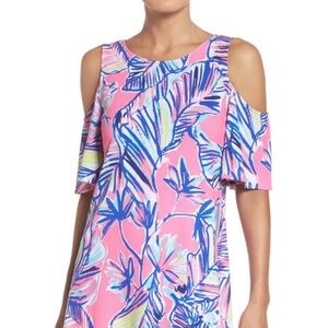 LILLY PULITZER Somerset Off the Shoulder Dress- XS